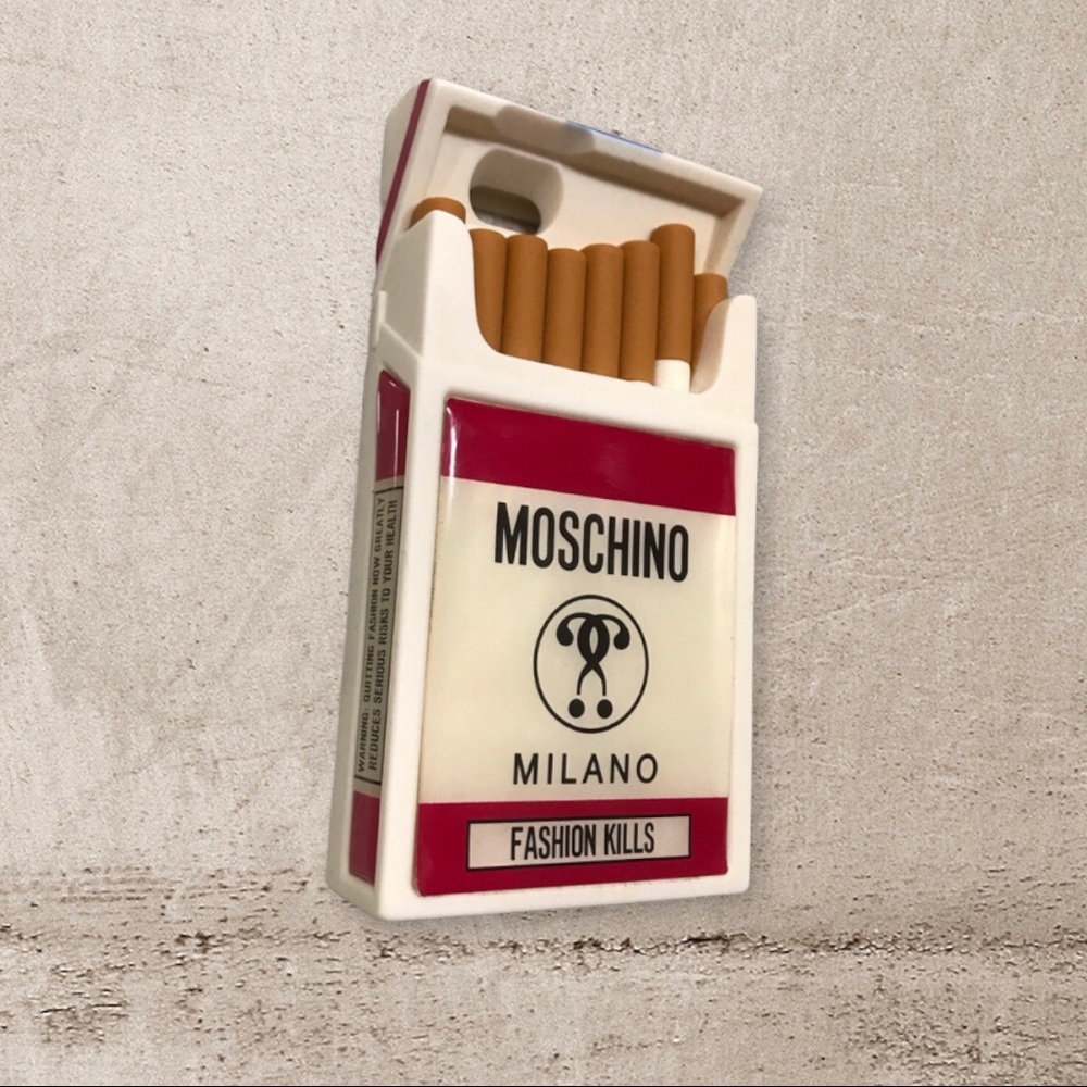 Moschino Fashion Kill Cigarette iPhone 7 Case - Picture 4 of 8